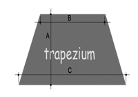 Oppervlakte berekenen - trapezium